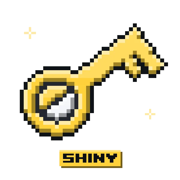 กุญแจกล่อง Shiny · Shiny Pokémon Key