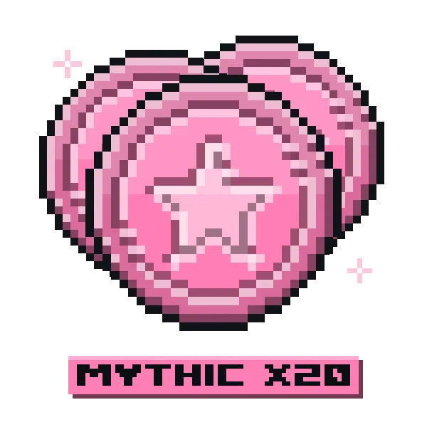 เหรียญตู้ MYTHIC · Feudal Japan Mew x20
