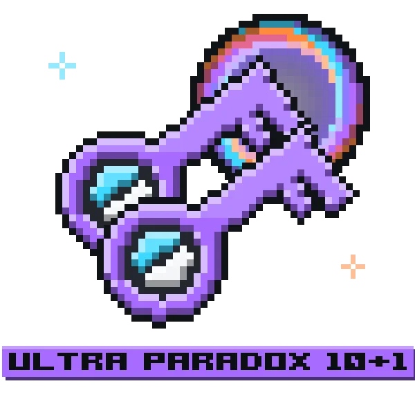 กุญแจกล่อง Ultra Beast + Paradox · Ultra Paradox Key 10+1