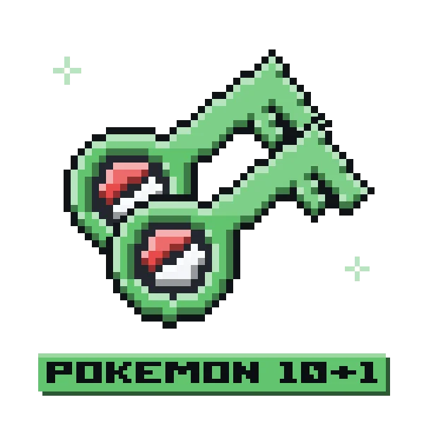 กุญแจกล่องโปเกมอน · Pokémon Key 10+1